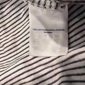 Lands End XXL Men’s striped short sleeve shirt.